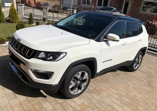 jeep compass podkarpackie Jeep Compass cena 92000 przebieg: 90000, rok produkcji 2019 z Czerwionka-Leszczyny